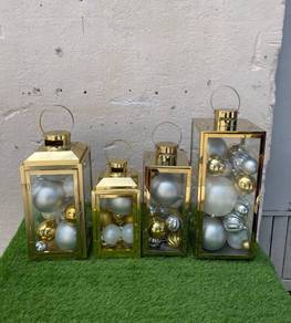 YE55F Perhiasan Lampu Gantung Wind Lamp Set of 4