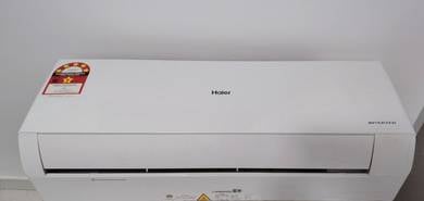 aircond Haier 2.0 Hp inverter untk dijual