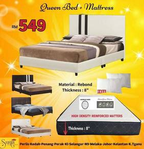 katil+tilam free 2pcs bantal