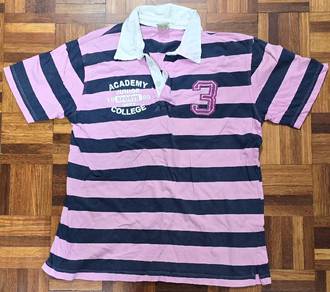 O'Kayce Purple Striped Collared Shirt