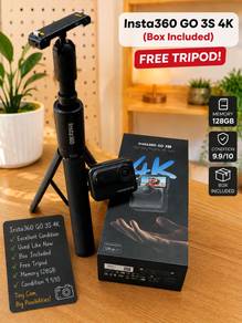 Insta360 GO 3S 4K (128GB) + FREE Tripod