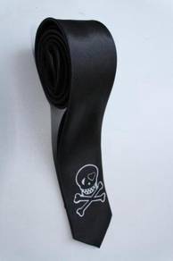 SLIM Kawaii Eyepatch Pirates Jolly Roger 1 NeckTie
