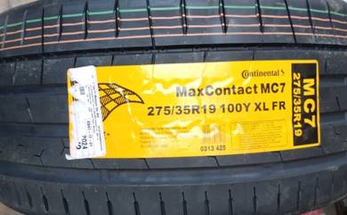275 35 19 CONTINENTAL MC7 Tayar Tyre New 2026