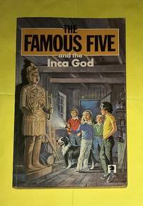 THE FAMOUS FIVE AND THE INCA GOD BOOK Buku