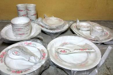 Ogawa 45 PCS Melamine Dinner Set
