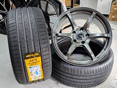 BMW E90 F30 F32 X1 E84 18" Rim + Tayar Baru R159