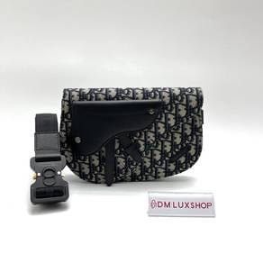Kept Unused Dior Oblique Saddle Messenger Bag