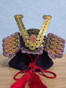 Rare Ori Japan Samurai Shogun COINS Helmet Kabuto