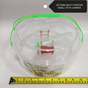 Small Pets Home Plastic Carrier 27cm Animal Tank