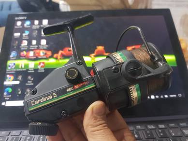 Japan Made Abu Cardinal C5 Green Line Fishing Reel