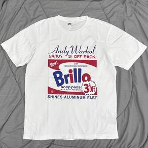 Pre-loved Uniqlo x Andy Warhol Tshirt L Size