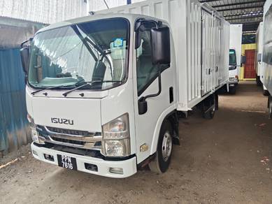 ISUZU Nlr77uhe corrugated box van