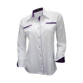 Baju Korporat Kemeja Mr2 Polysoft Ladies FP-917P