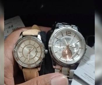 Jam besi Casio original