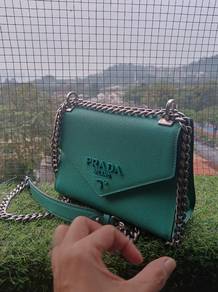 Pre love Prada Saffiano Cuir Monochrome Envelope