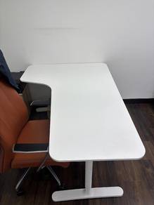 ikea berkant L shape table