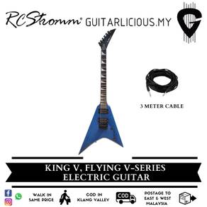 V-Series Electric Guitar w/ Double Humbucker- Blue