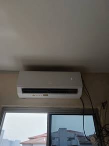 Aircond AUX 1.0hp INV Harga Siap Pasang DP373