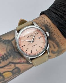 Custom Seiko Mod 40mm Pink Sand Presage