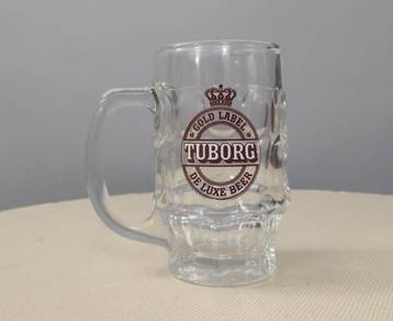 Tuborg gold label deluxe beer mug