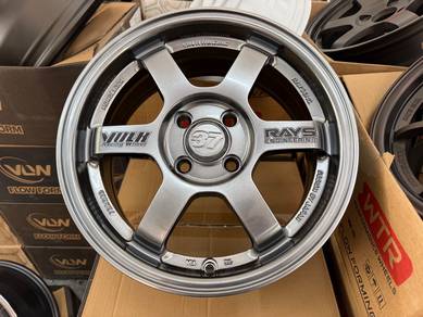 Te37 15inch —Rim baru— 4X100 Flow Forming