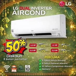 Promo Aircond LG Dual Inverter (Ulu Kinta 001)
