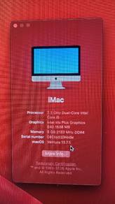 imac 21inch 2017