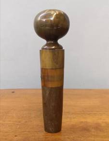 Patung vintage wooden Japanese decor 1