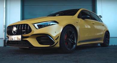 Mercedes w177 a45s front bumper bodykit a200 a250
