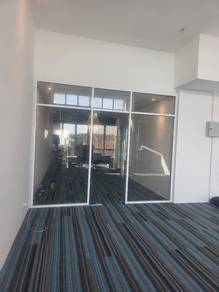 SUPPLY INSTALL DINDING KACA 12mm l install glass l