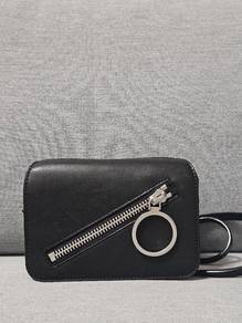 Charles and Keith black crossbody bag