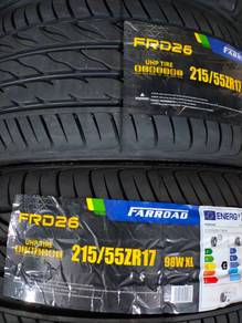 New Tyre 215/55/17 Farroad FRD 26 Year 2025