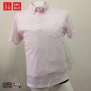 Uniqlo collar button up shirt baju tip top