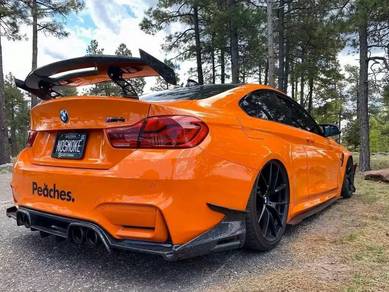 BMW Mercedes MAD GT Wing Gloss Black Carbon