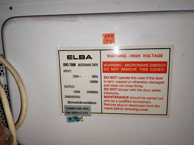 ELBA Microwave Oven (EMO 708W)