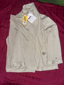 Calaqisya Rush Cardigan Collared In Wood Ash
