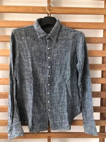 45RPM Japan chambray work shirt make in Japan LVC