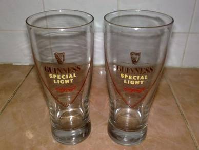 Cawan guinness light glass cup