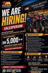 Jawatan Kosong Jurujual Motor / Job Vacancy Sales