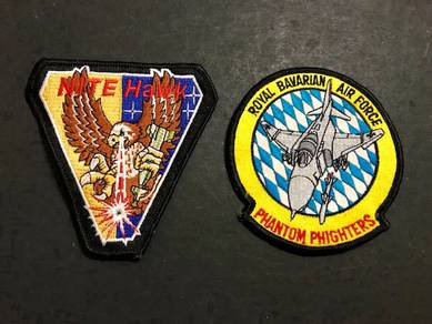 Vtg Air Force Embroidered Patches