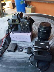 Canon EOS 3000D + Lens 18-55mm