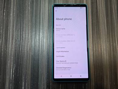Sony Xperia 10 vii 5G 8GB Ram 128GB Dual - Fullset