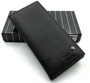 Montblanc Genuine Leather Men's Long Wallet