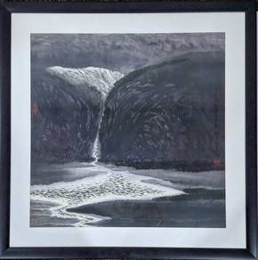 Moonlight Paints the Valley Frame