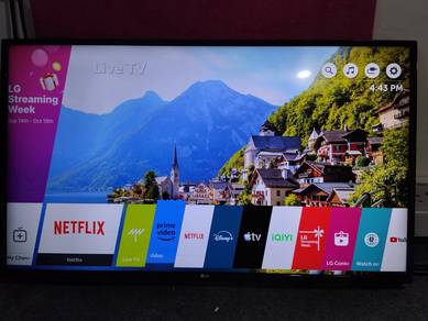 LG 43" Smart 4K UHD TV