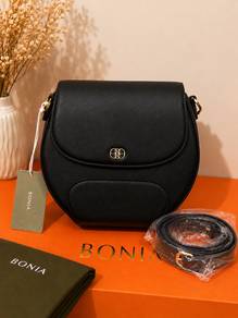 BONIA Black Antonia Crossbody Bag