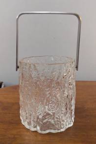 Recycled glass ice bucket