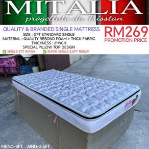 Tilam Single Murah | Quality Single Mattress |Sale