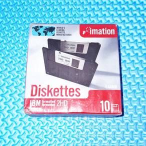 imation 2HD Windows Formatted IBM 3.5" Floppy Disk