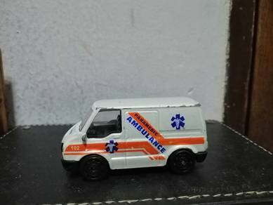 Vintage HTI Diecast Van Ambulance